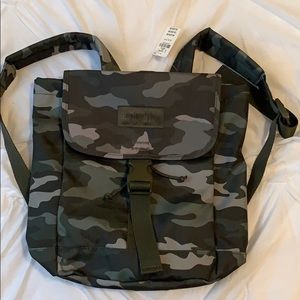Mini camo backpack from Pink